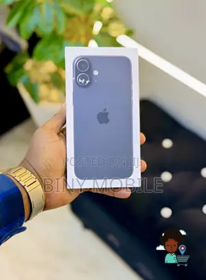 New Apple iPhone 16 Plus 128 GB Black