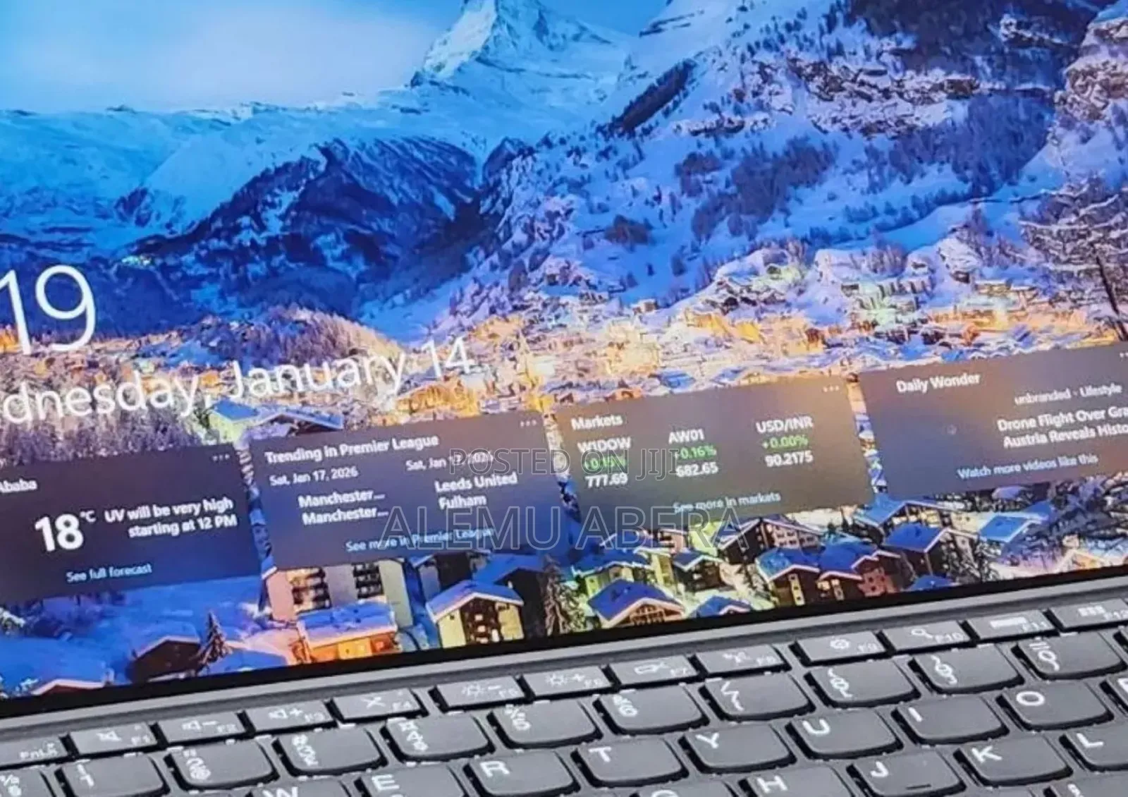 New Laptop Lenovo ThinkPad X1 8GB Intel Core i5 SSD 256GB