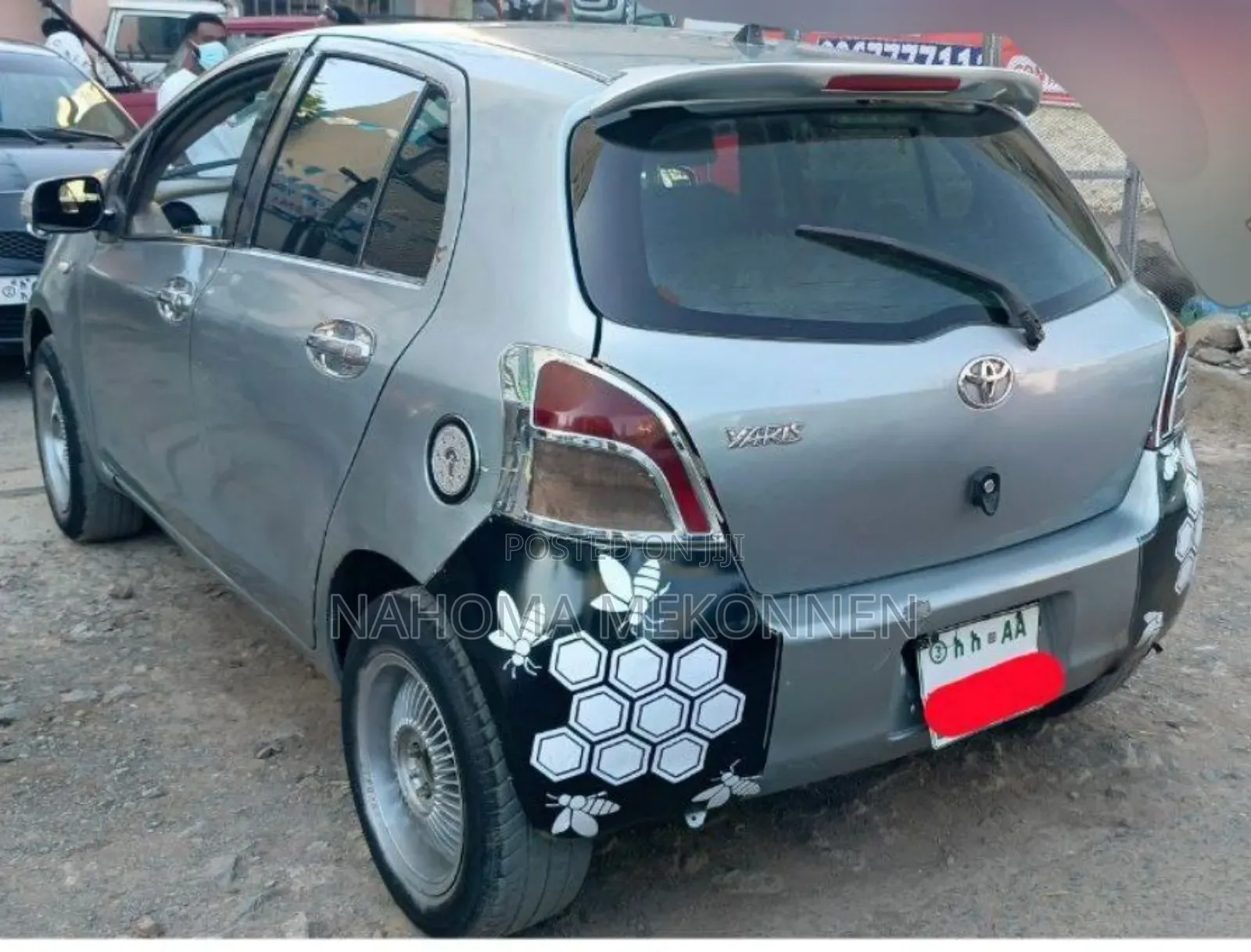 Toyota Yaris 2007 Gray