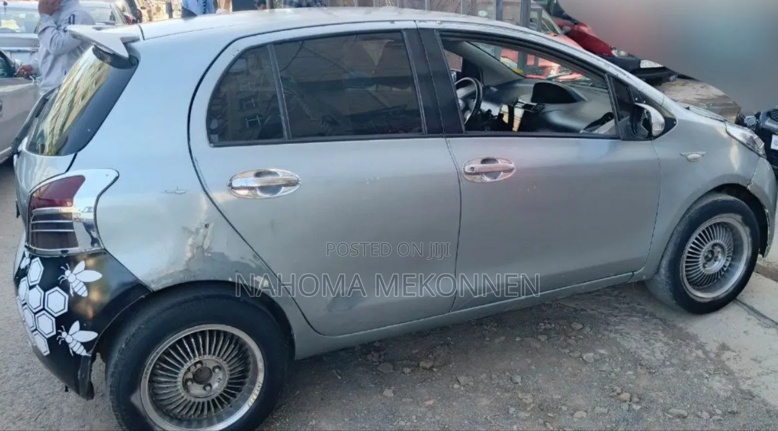 Toyota Yaris 2007 Gray