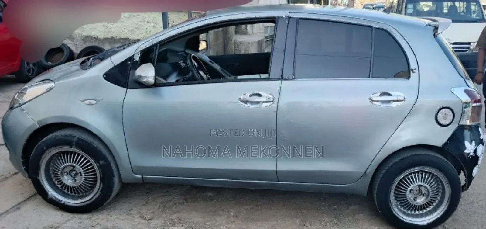 Toyota Yaris 2007 Gray