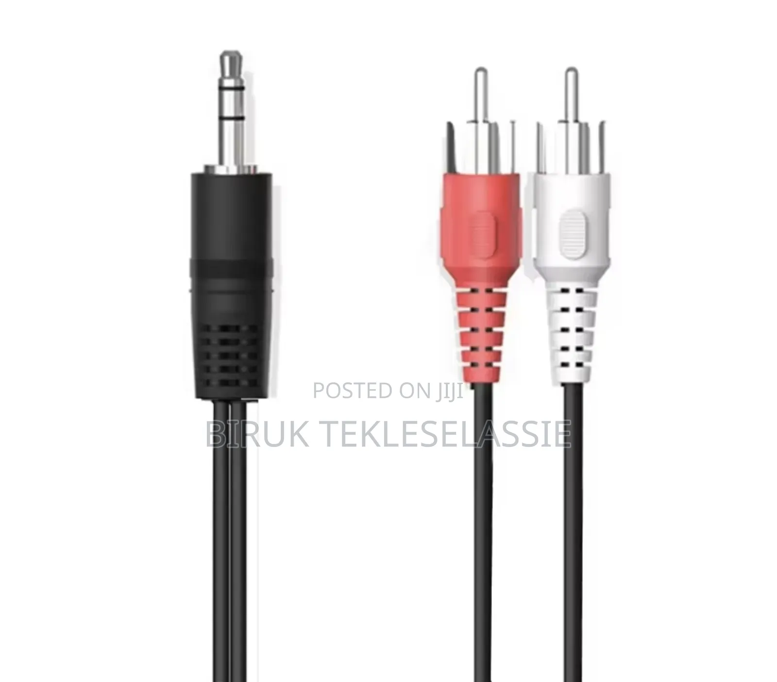 1m 2rca 3.5mm Jack Cable 1 Meter