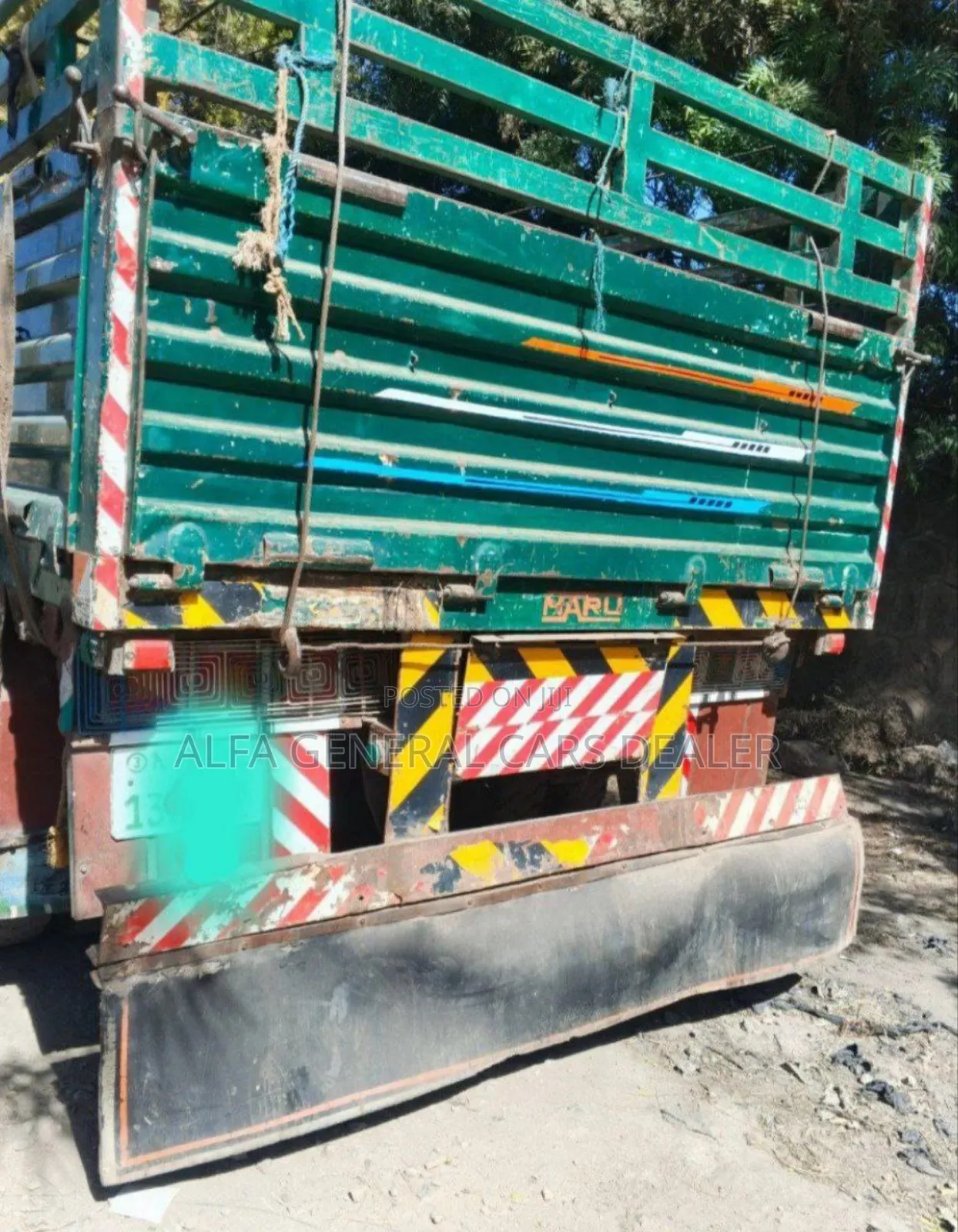 2006 ኒሳን Ud ከነተሳቢው Maru ተሳቢ 13 ሺ ታርጋ