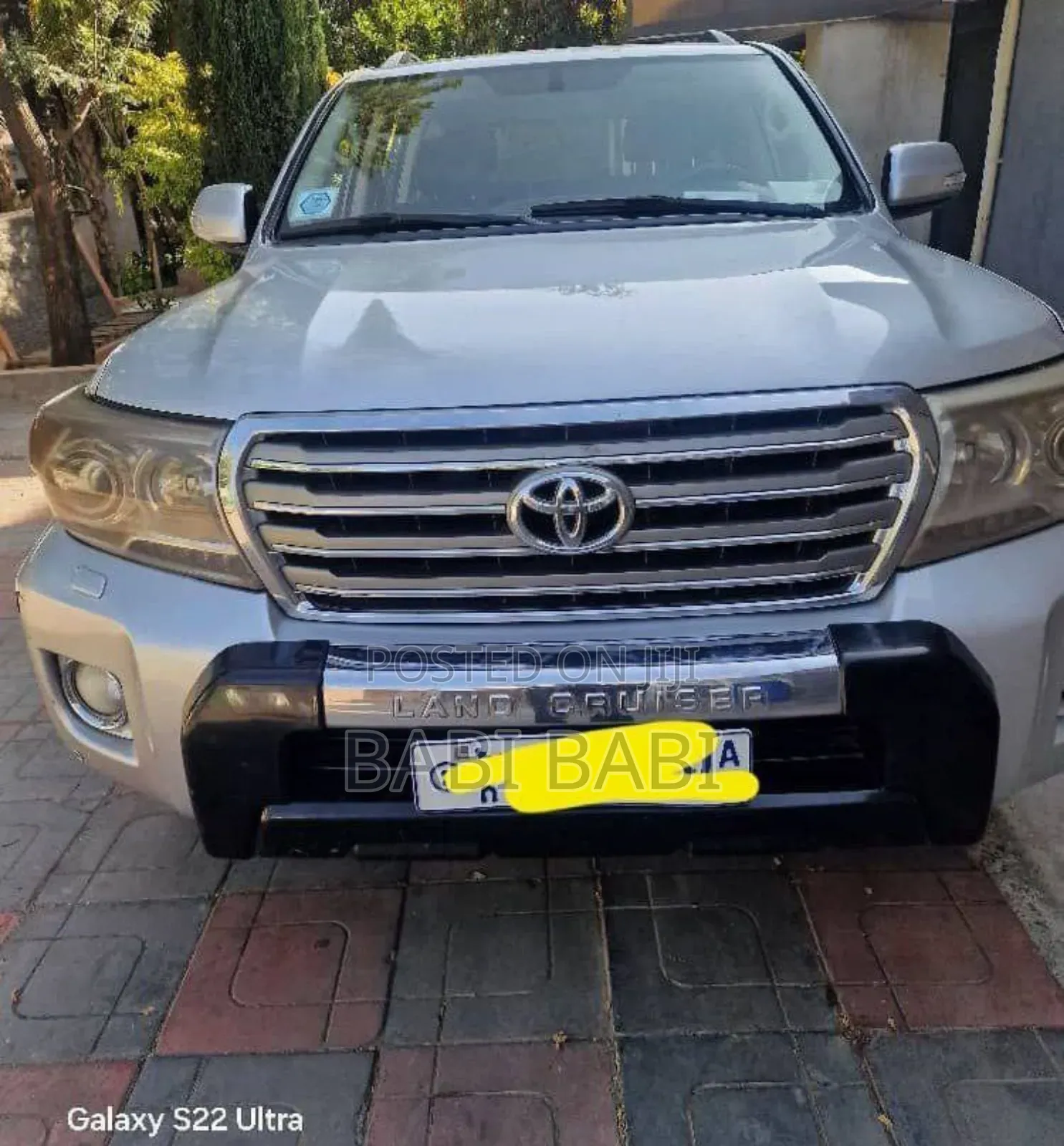 Toyota Land Cruiser 2013 Silver