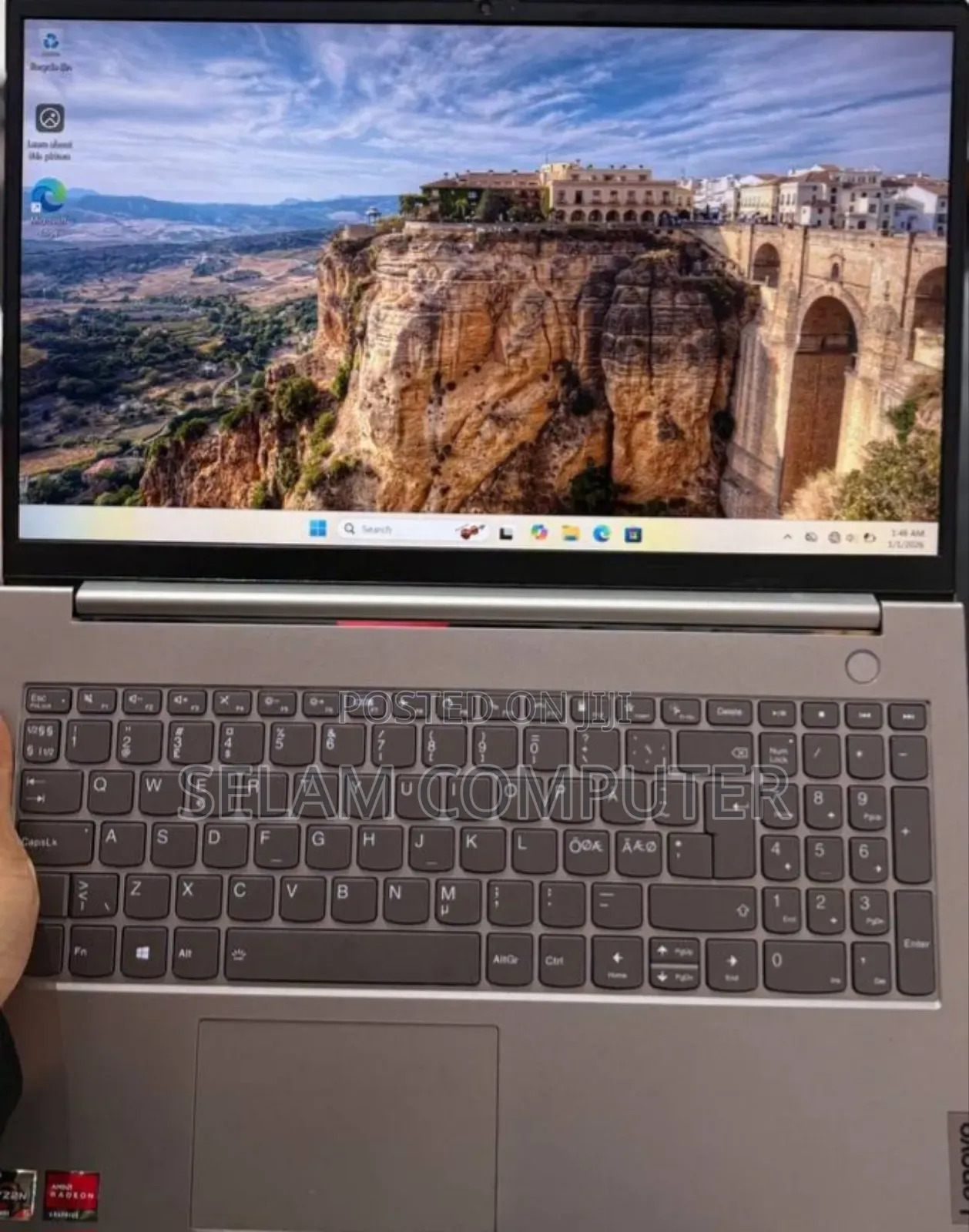 New Laptop HP Stream Notebook 16GB AMD Ryzen 5 SSD 256GB