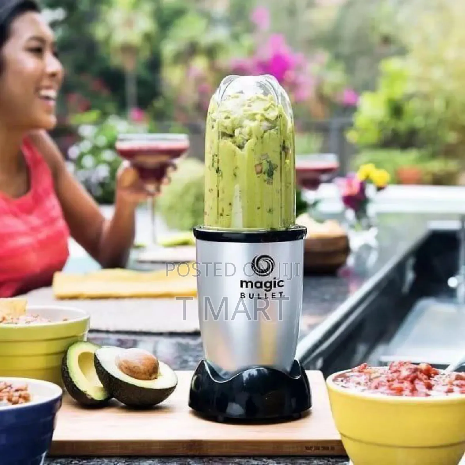 4pcs Original Magic Bullet Blender. ኦሪጅናል የጁስ መፍጫ ማሽን