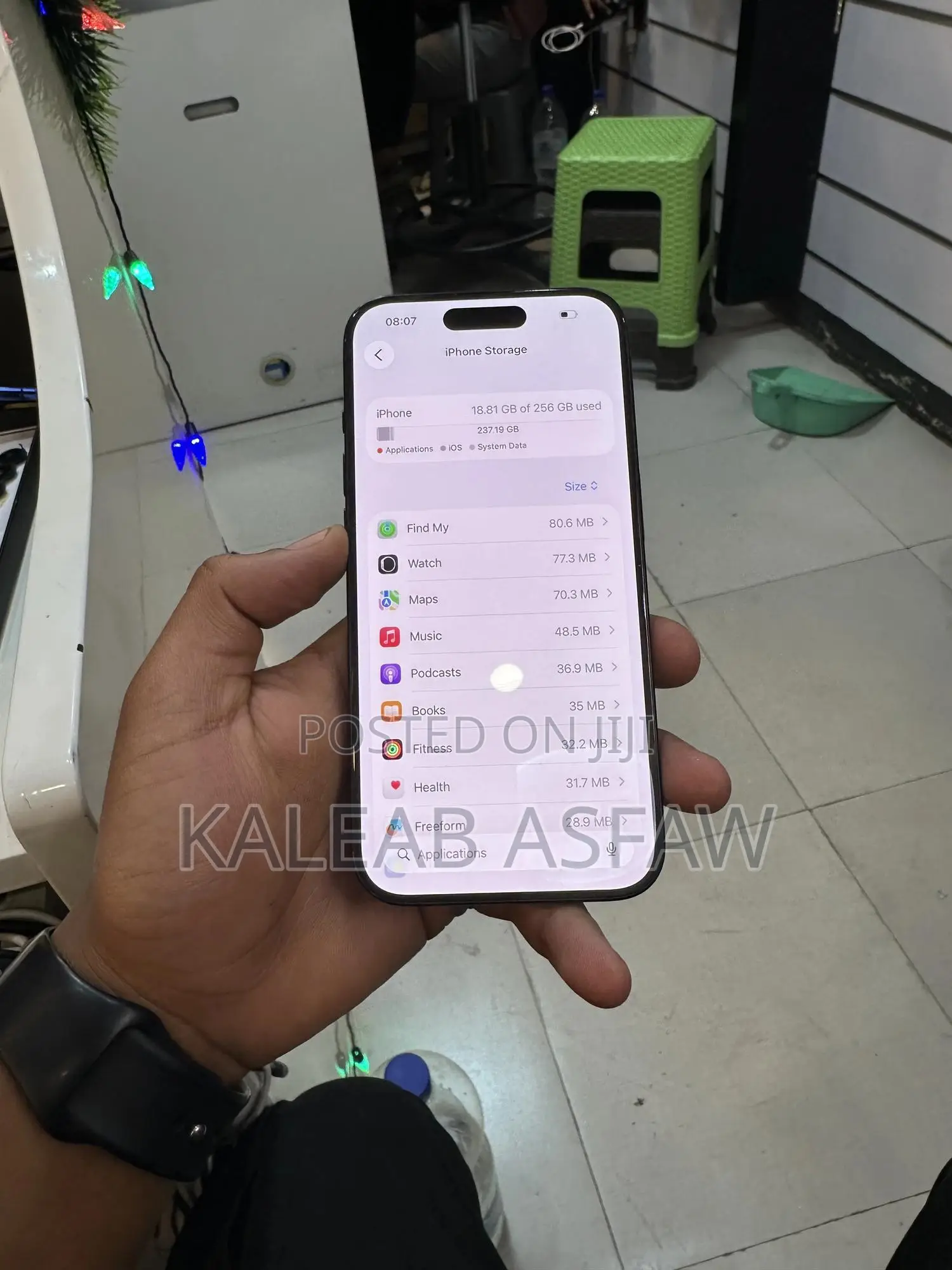 Apple iPhone 15 Pro 256 GB Blue