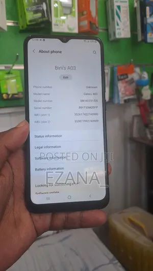 Samsung Galaxy A03 32 GB Black