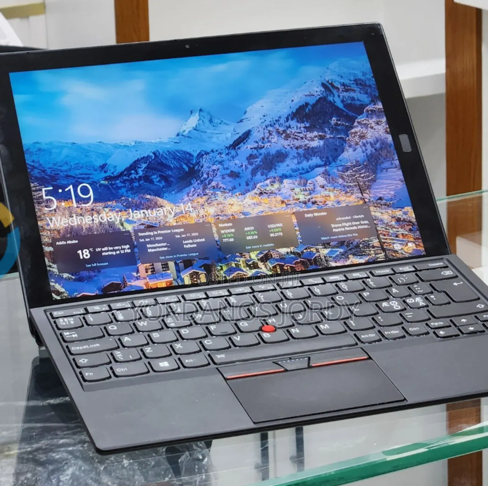 New Laptop Lenovo ThinkPad X1 8GB Intel Core I5 SSD 256GB