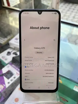 New Samsung Galaxy A15 256 GB Blue