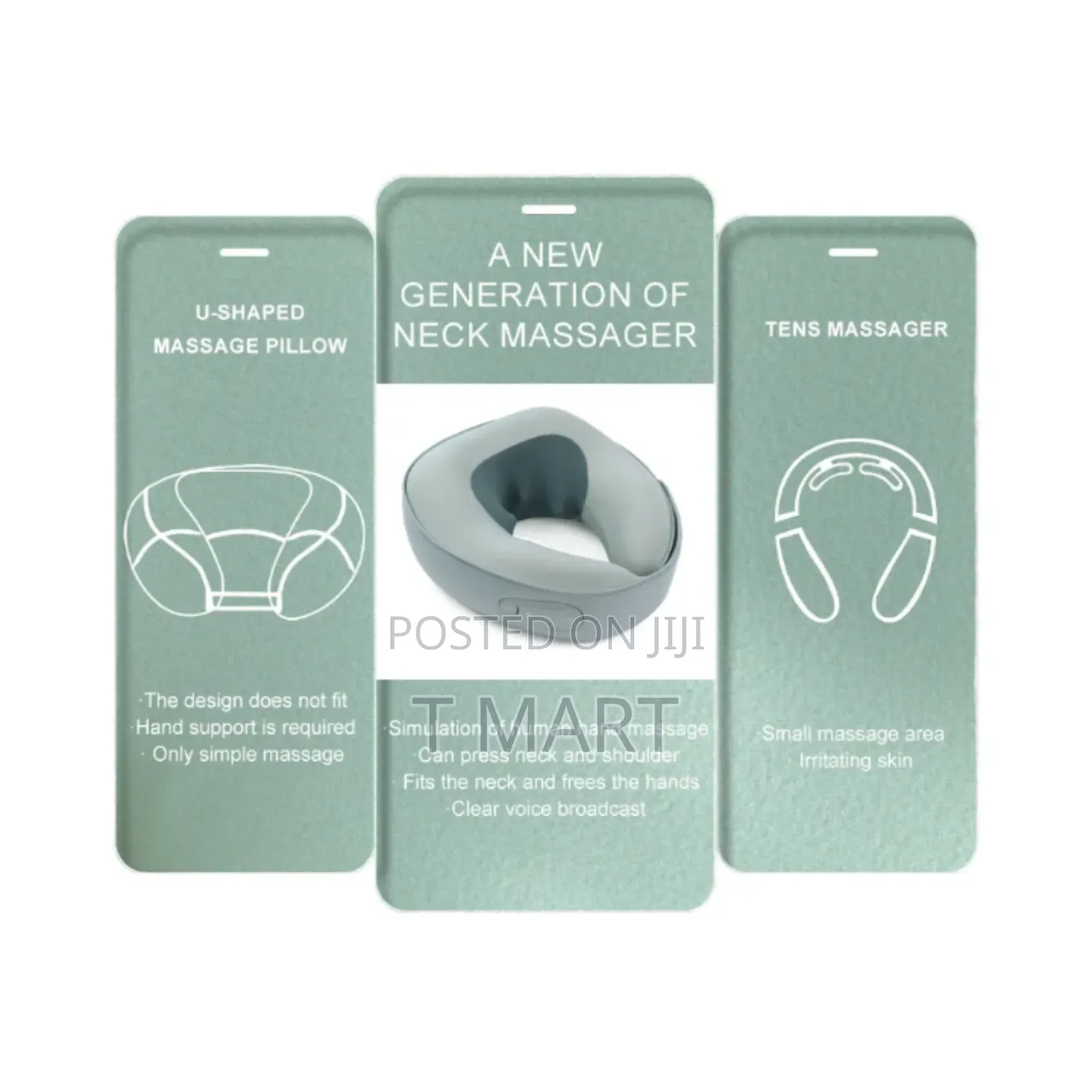 Green Lion Neck Pillow Massager