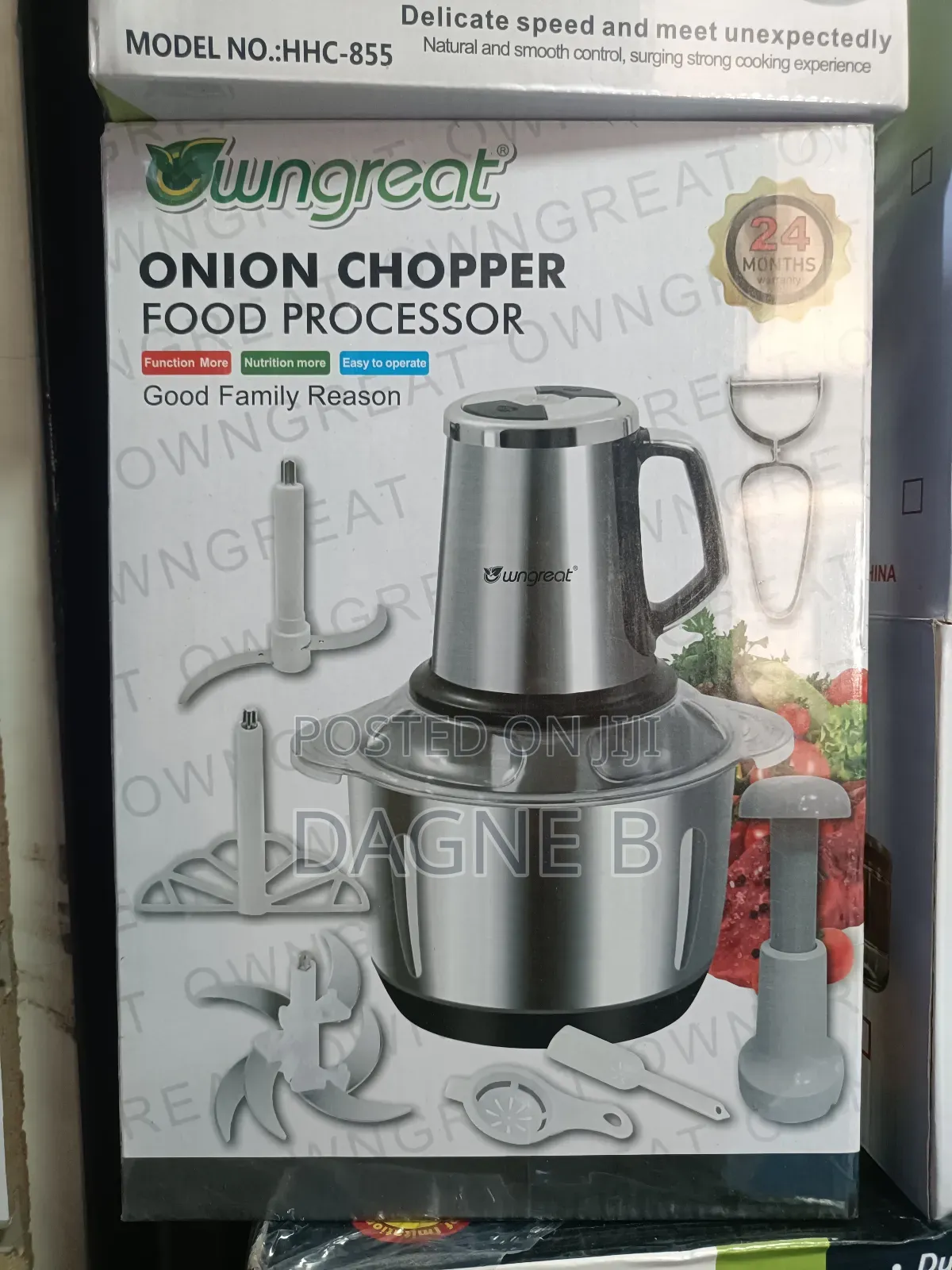 Wngreat Onion Chopper የሽንኩርት እና ስጋ መፍጫ