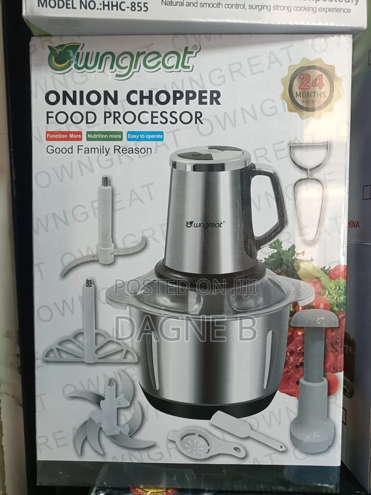 Wngreat Onion Chopper የሽንኩርት እና ስጋ መፍጫ
