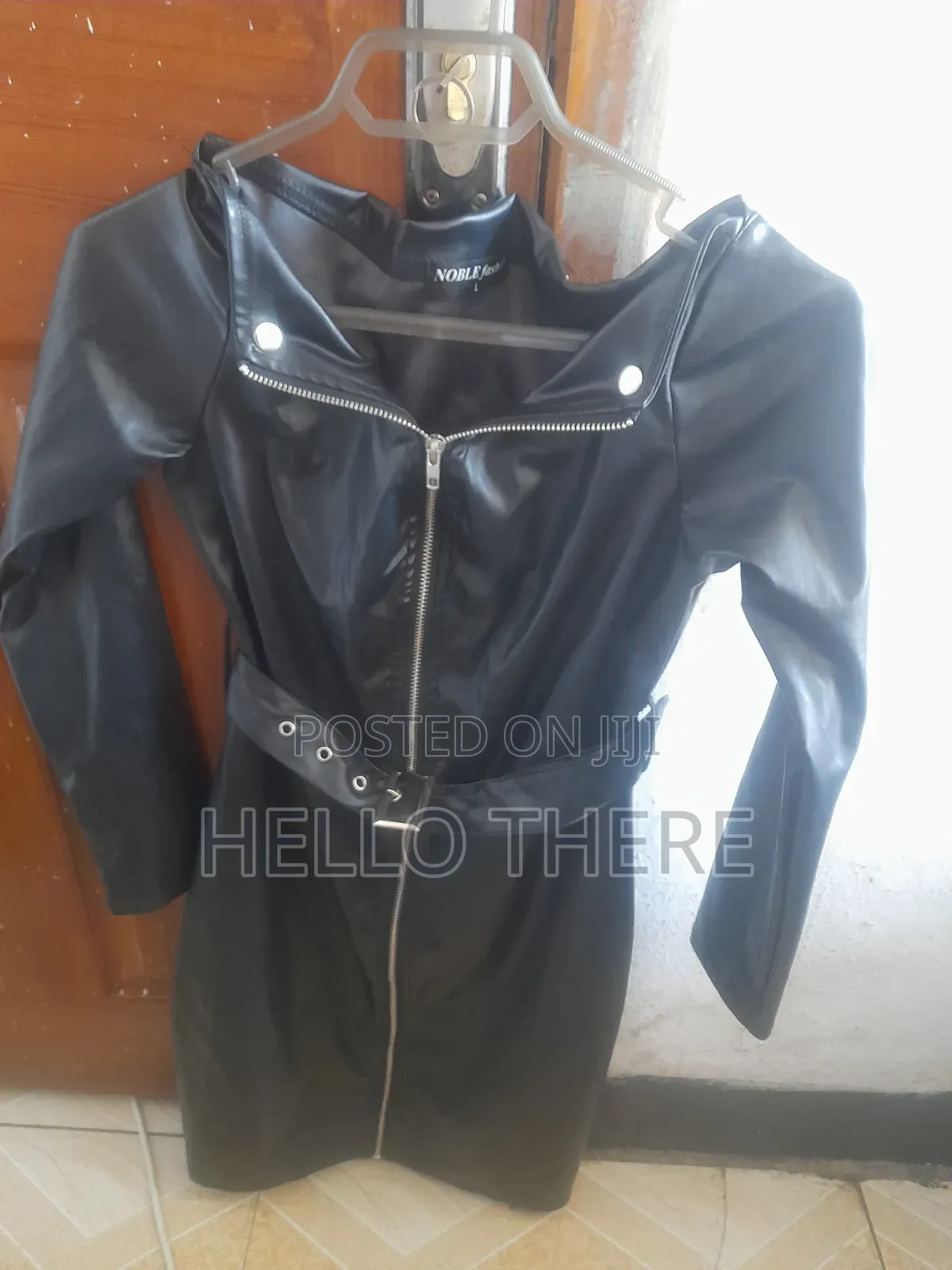 Leather Sheapy Dress