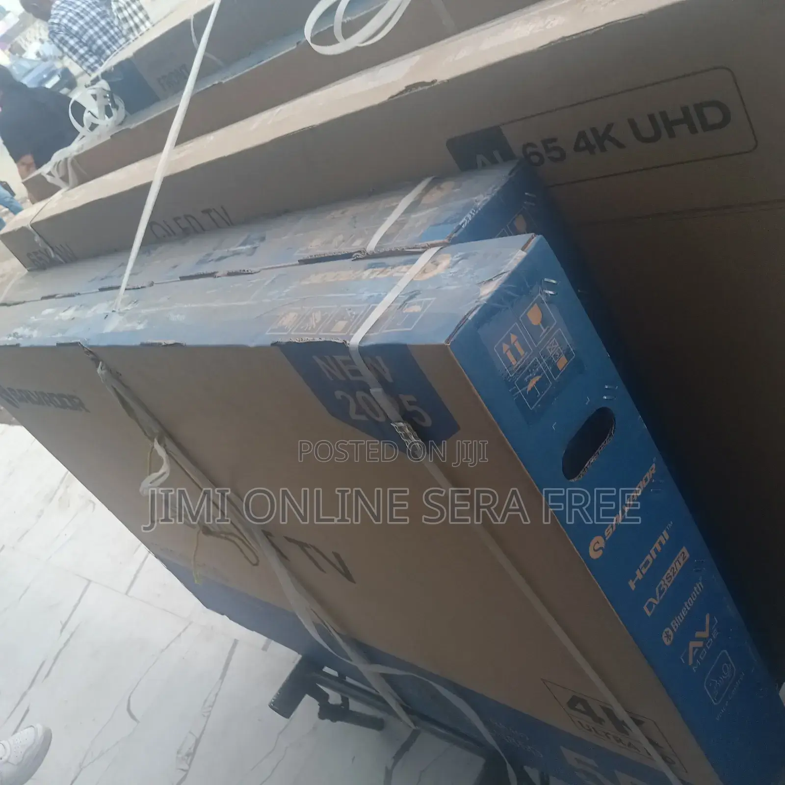 Salvadoor Smart Qled Tv 65 Inch Android Framles Tv 2025 Model Brand