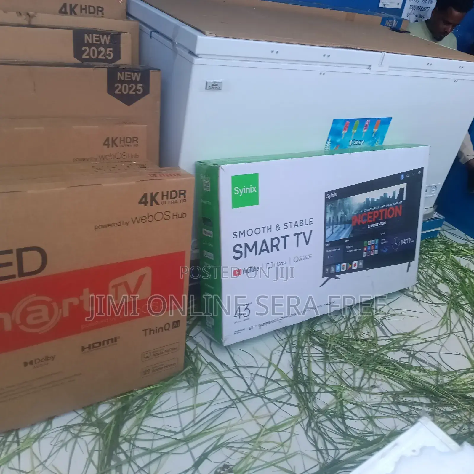 Syinix Smart Tv 43 Inch Android Framless Tv 2025 Model