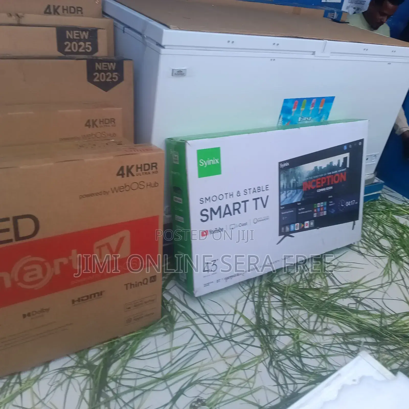 Syinix Smart Tv 43 Inch Android Framless Tv 2025 Model