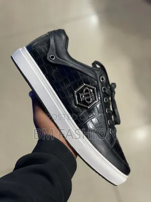 Philip Plein Low-Top Men's Shoes (High Quality Material)