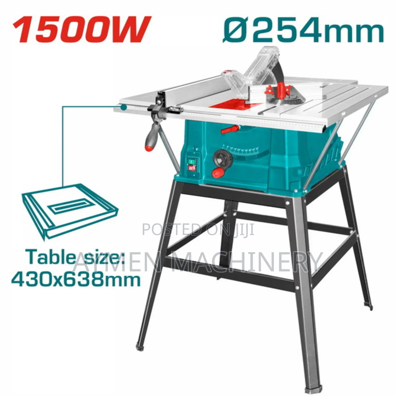 Total 1500w Tablesaw