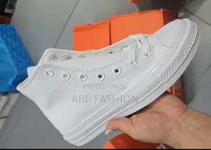 Converse Chuck Taylor All Star High-Top White Leather Shoes