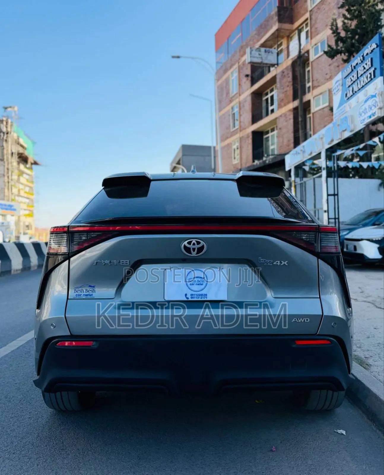 Toyota bZ4X 2023 Gray