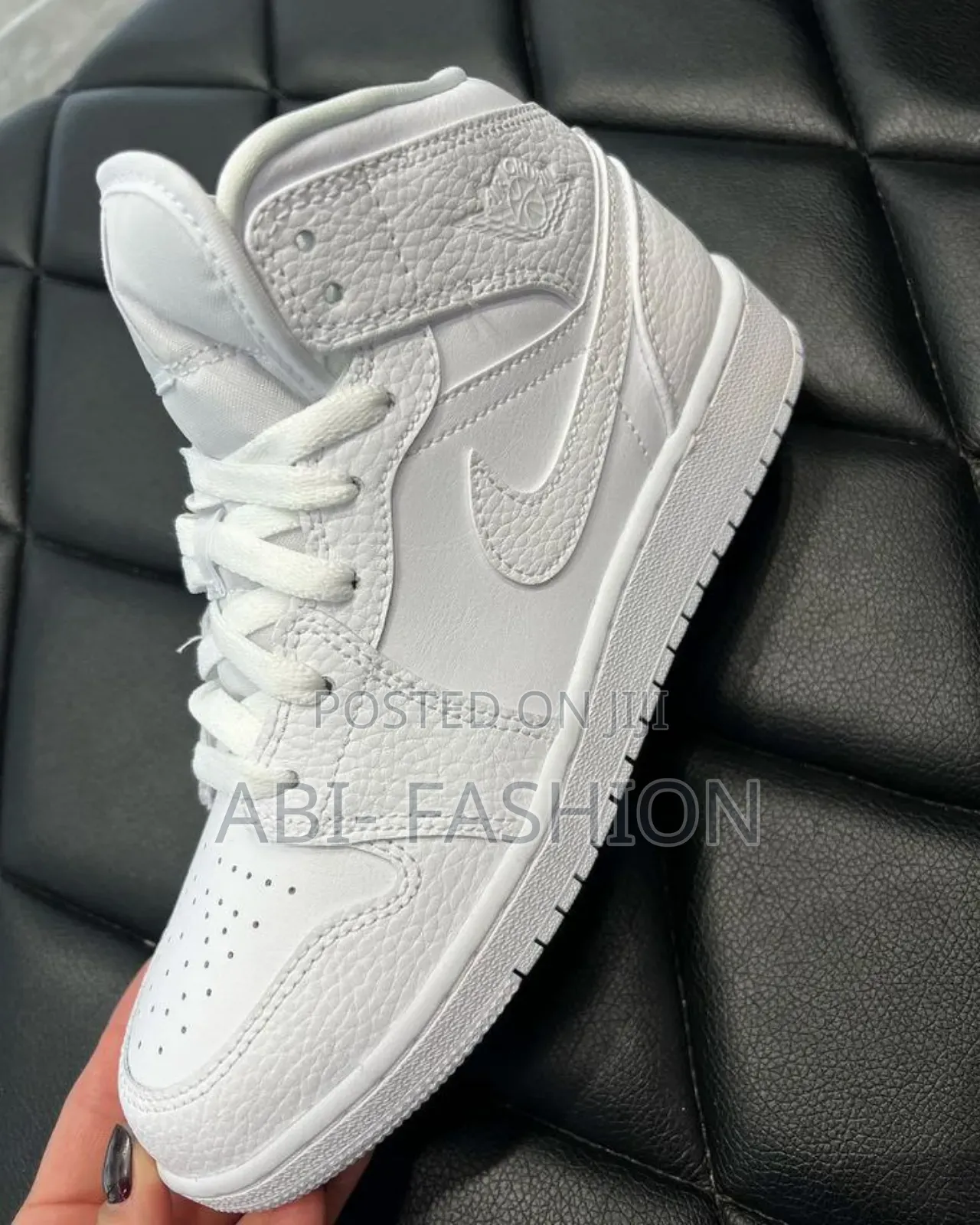 Air Jordan 1 High Triple White Shoes