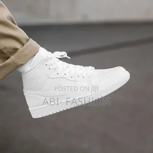 Air Jordan 1 High Triple White Shoes