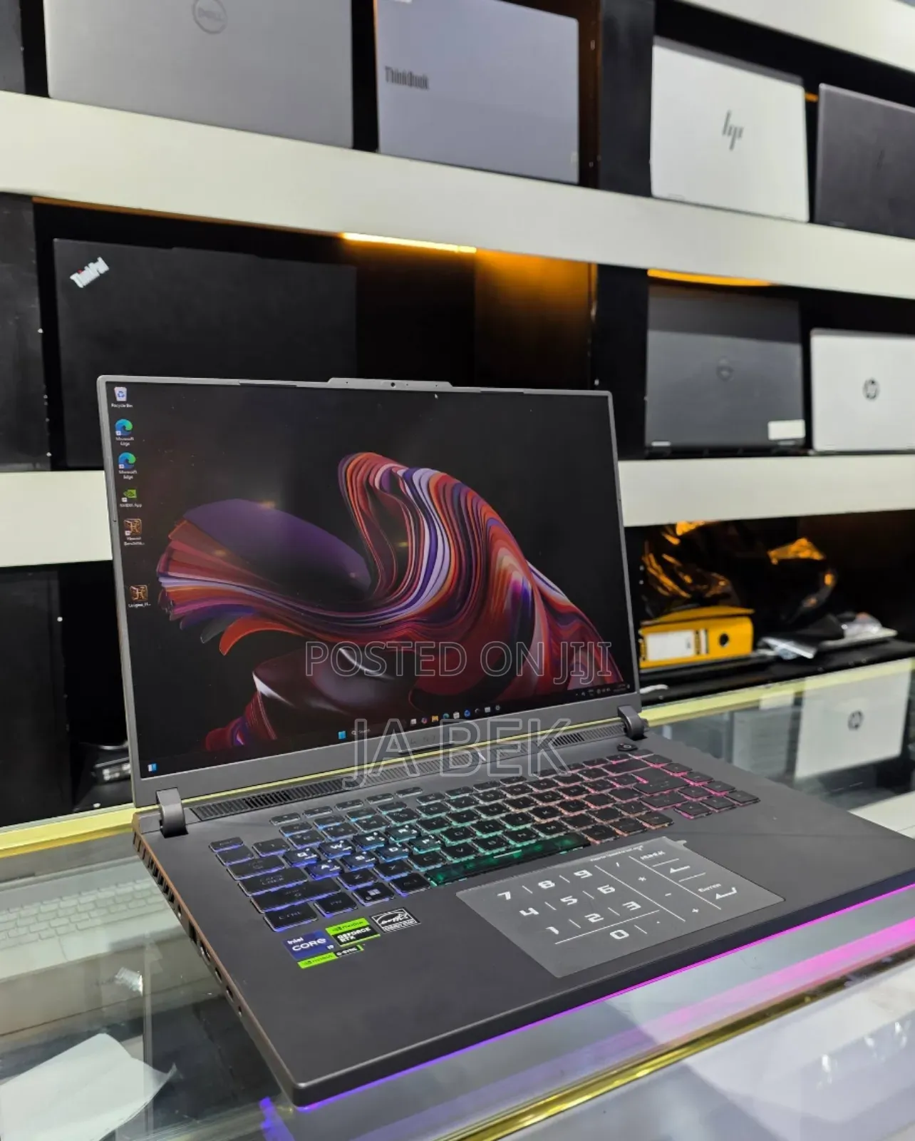 New Laptop Asus ROG Strix G16 G614 16GB Intel Core I9 SSD 1T