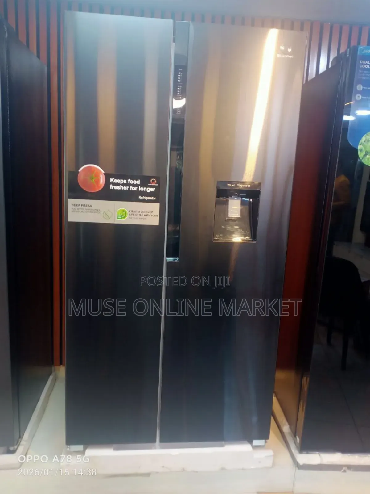 Centerpoint Side by Side Refrigerator