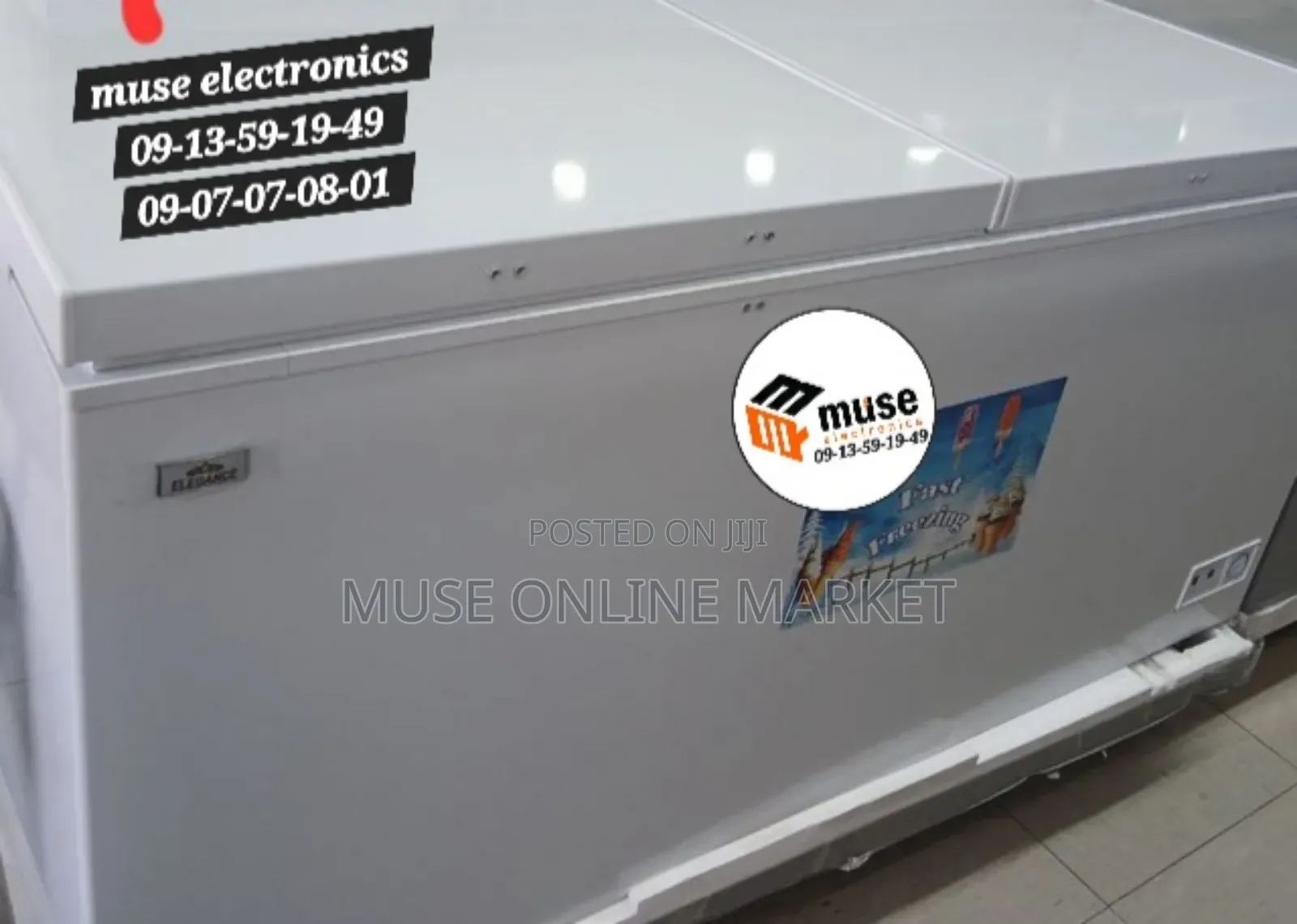 Ellegance 600 Model Chest Freezer