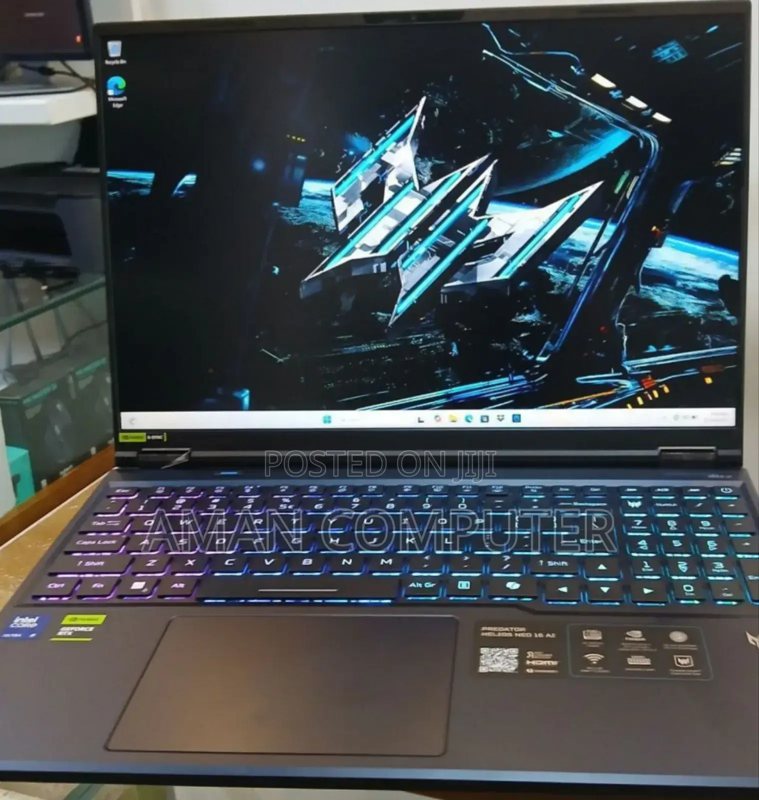 New Laptop Acer Predator Helios Neo 16 32GB Intel Core Ultra 9 SSD 1T