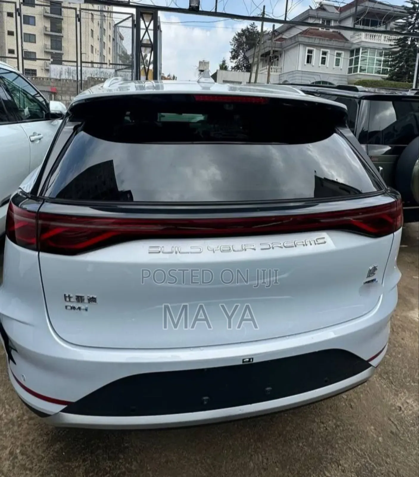 New BYD Tang DM-i 2025 White
