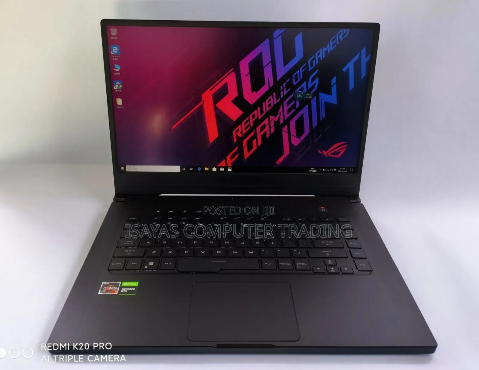 New Laptop Asus ROG Zephyrus G15 16GB Intel Core I7 SSD 512GB