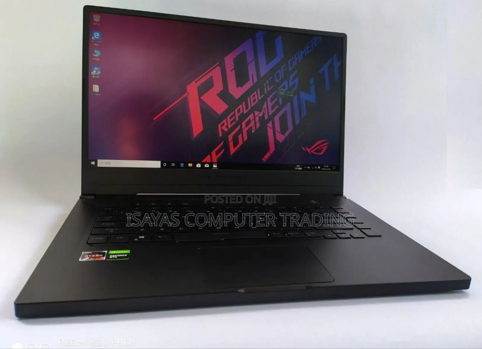 New Laptop Asus ROG Zephyrus G15 16GB Intel Core I7 SSD 512GB