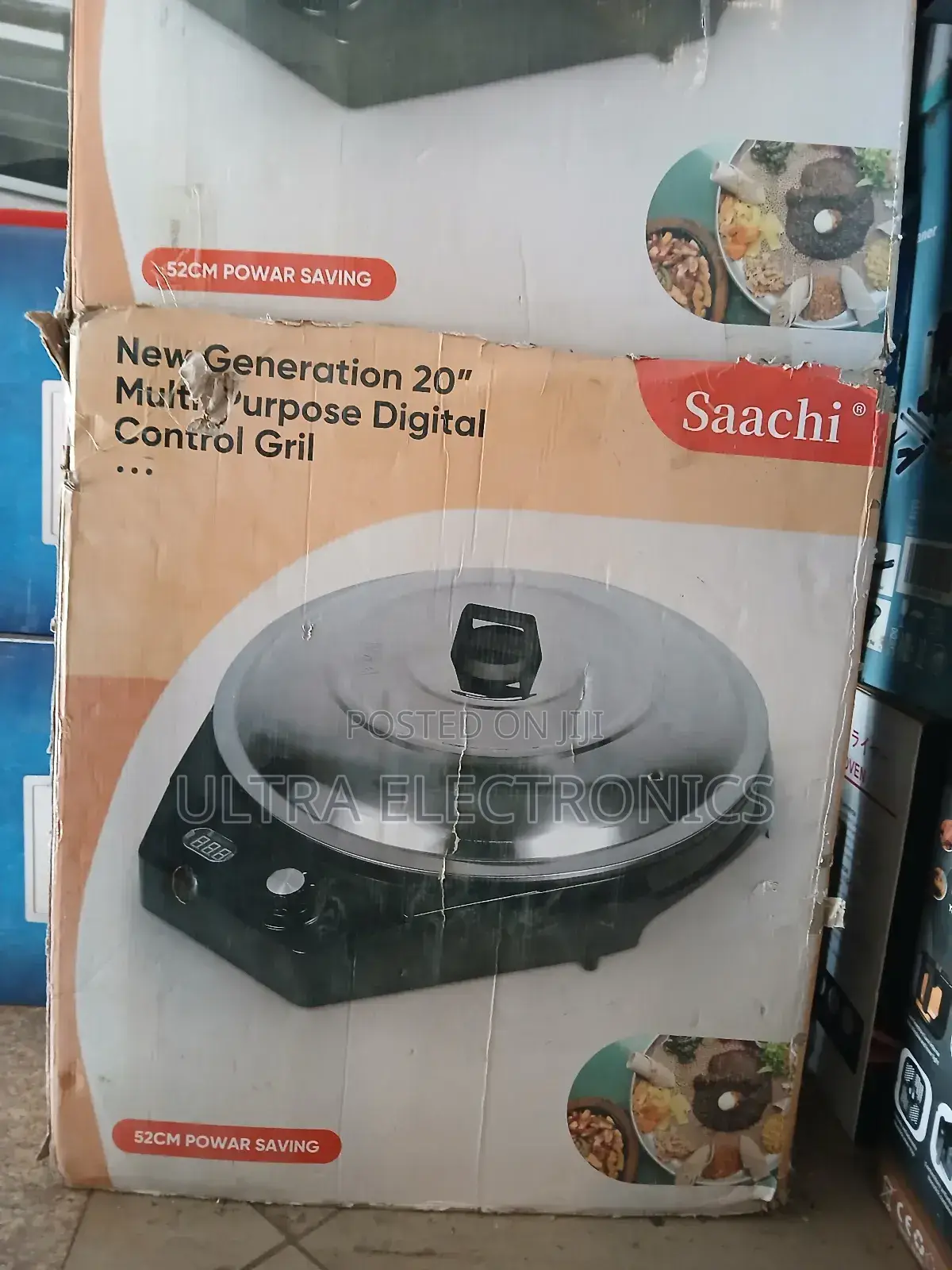 Saachi 20" Multi-Purpose Digital Control Grill, Also Known as a Mitad