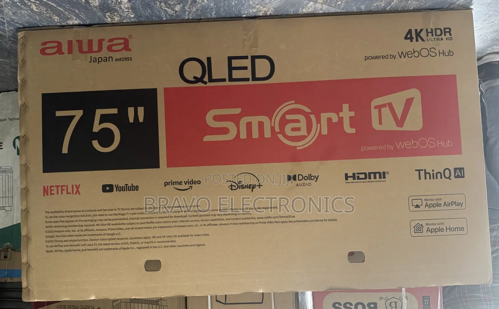 Alwa 75” Smart Tv – Ultra Hd | Webos | Cinema Experience!