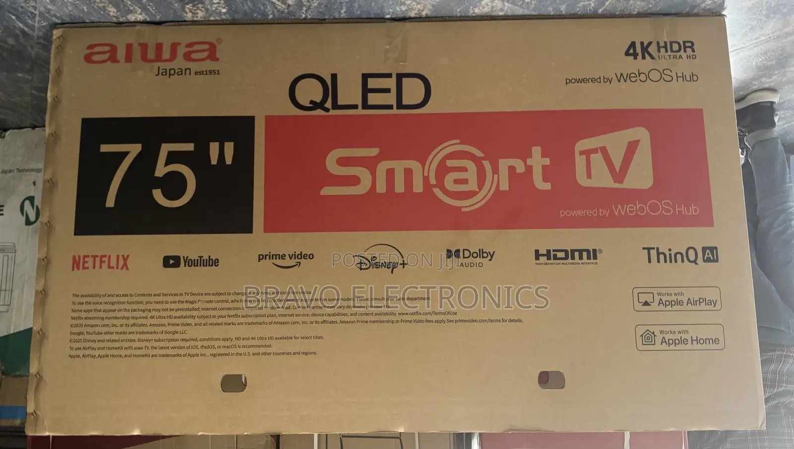 Alwa 75” Smart Tv – Ultra Hd | Webos | Cinema Experience!