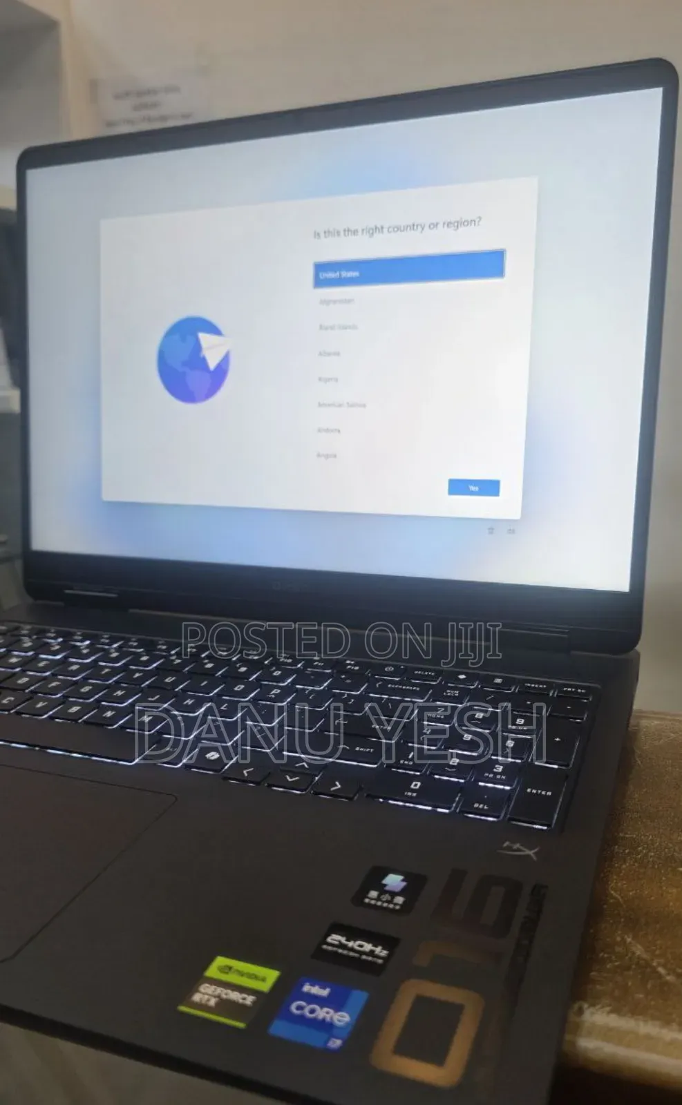 New Laptop HP Omen 16 16GB Intel Core I7 SSD 1T