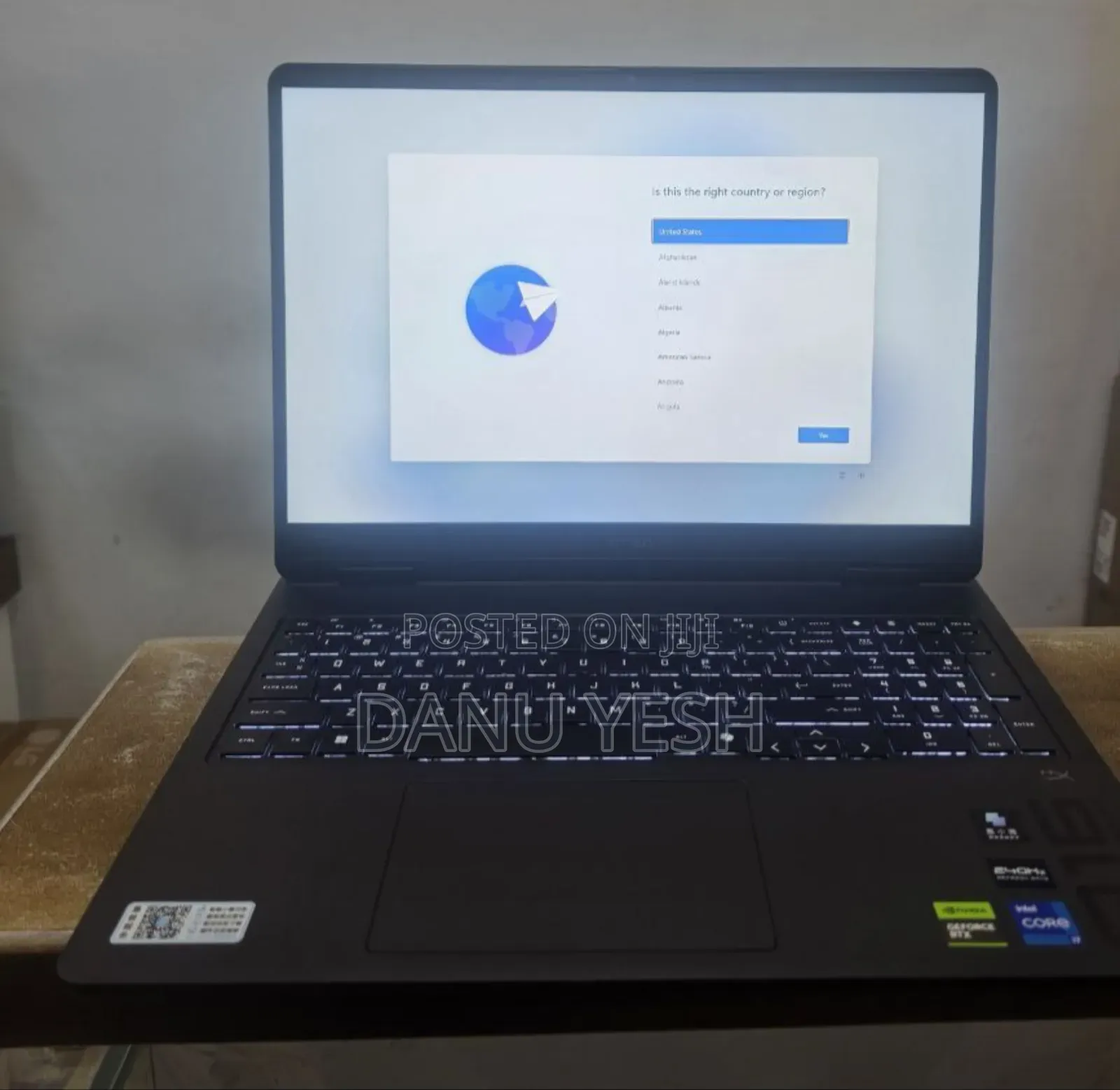 New Laptop HP Omen 16 16GB Intel Core I7 SSD 1T