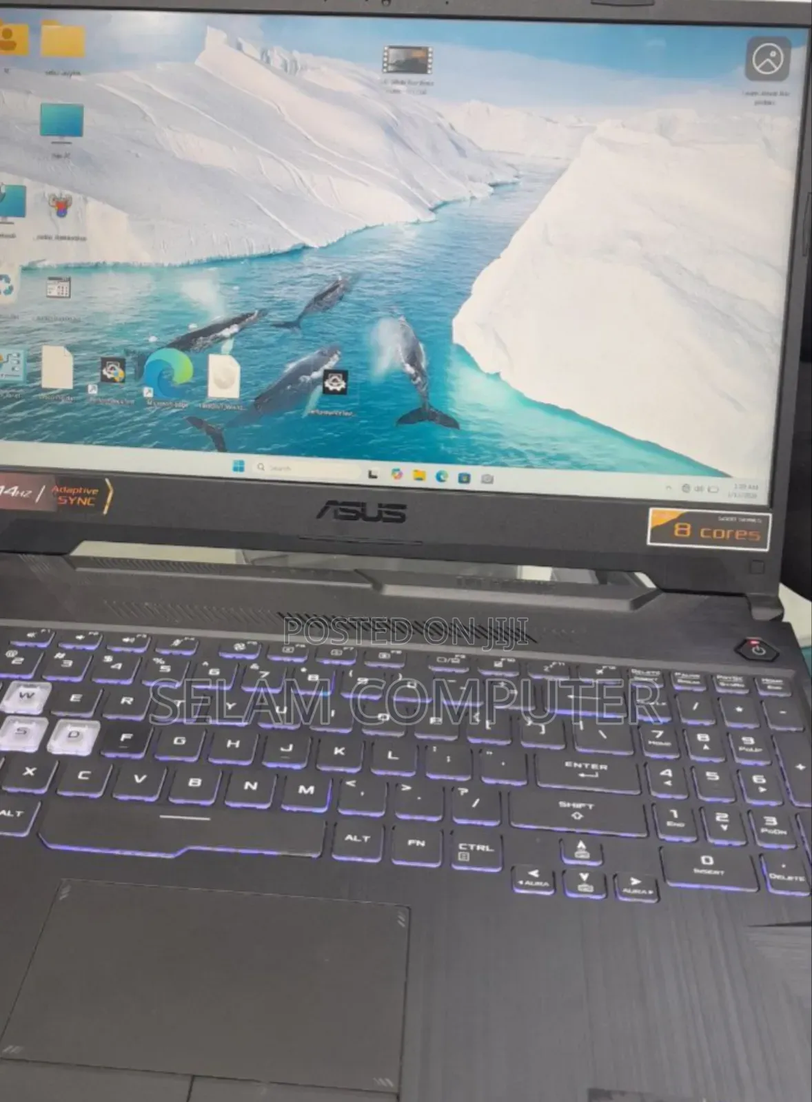 New Laptop Asus TUF Gaming A15 16GB AMD Ryzen 7 SSD 512GB