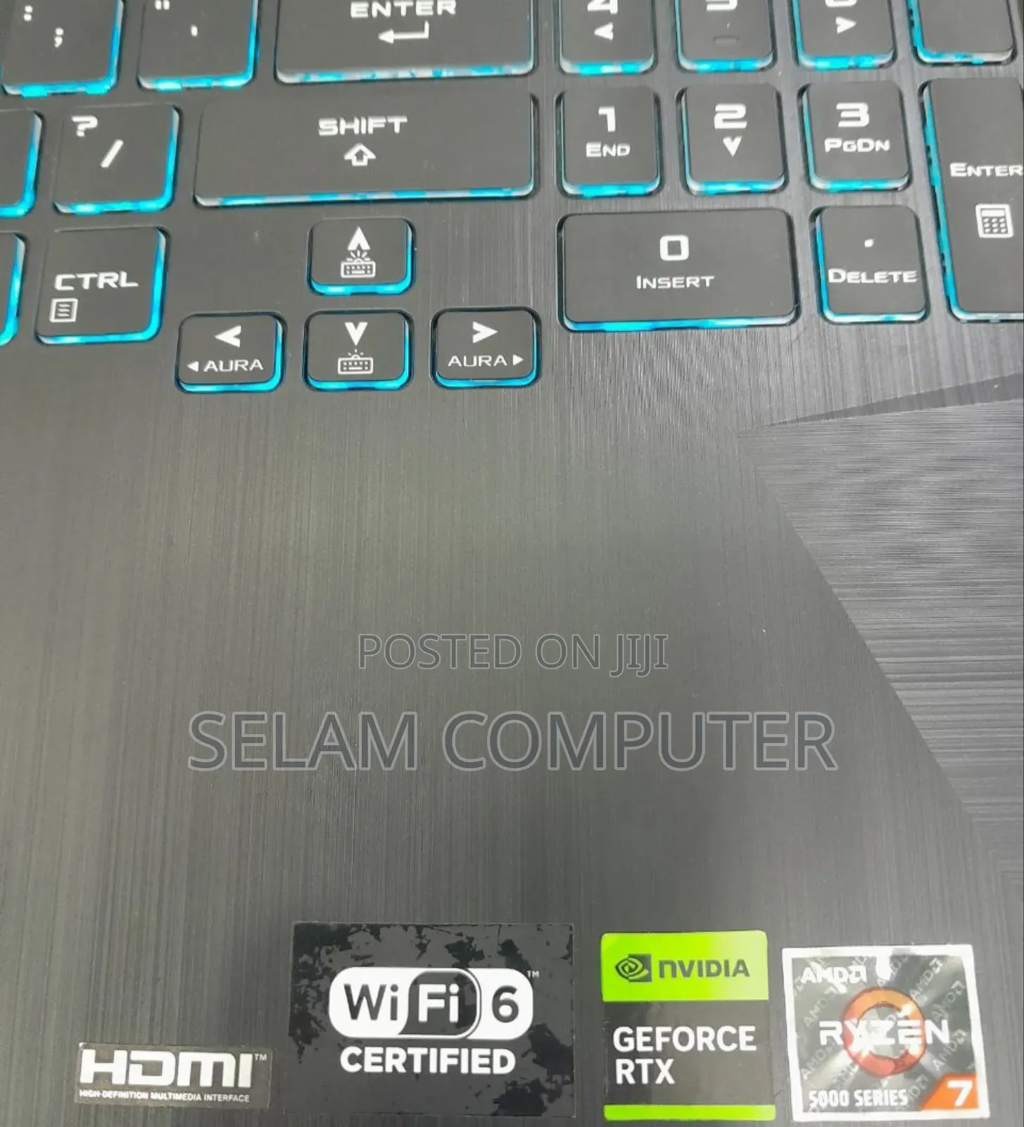 New Laptop Asus TUF Gaming A15 16GB AMD Ryzen 7 SSD 512GB