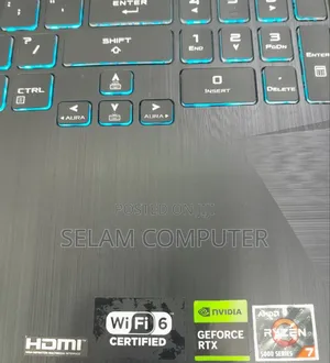 New Laptop Asus TUF Gaming A15 16GB AMD Ryzen 7 SSD 512GB