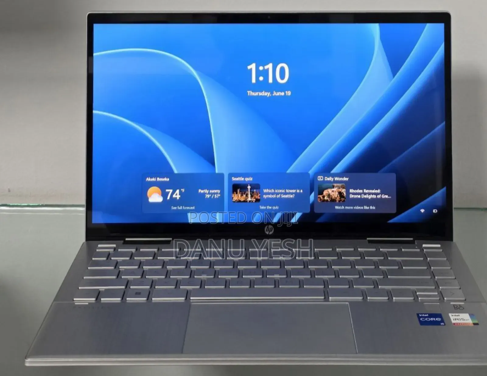 New Laptop HP Pavilion 13 X360 8GB Intel Core I5 SSD 512GB