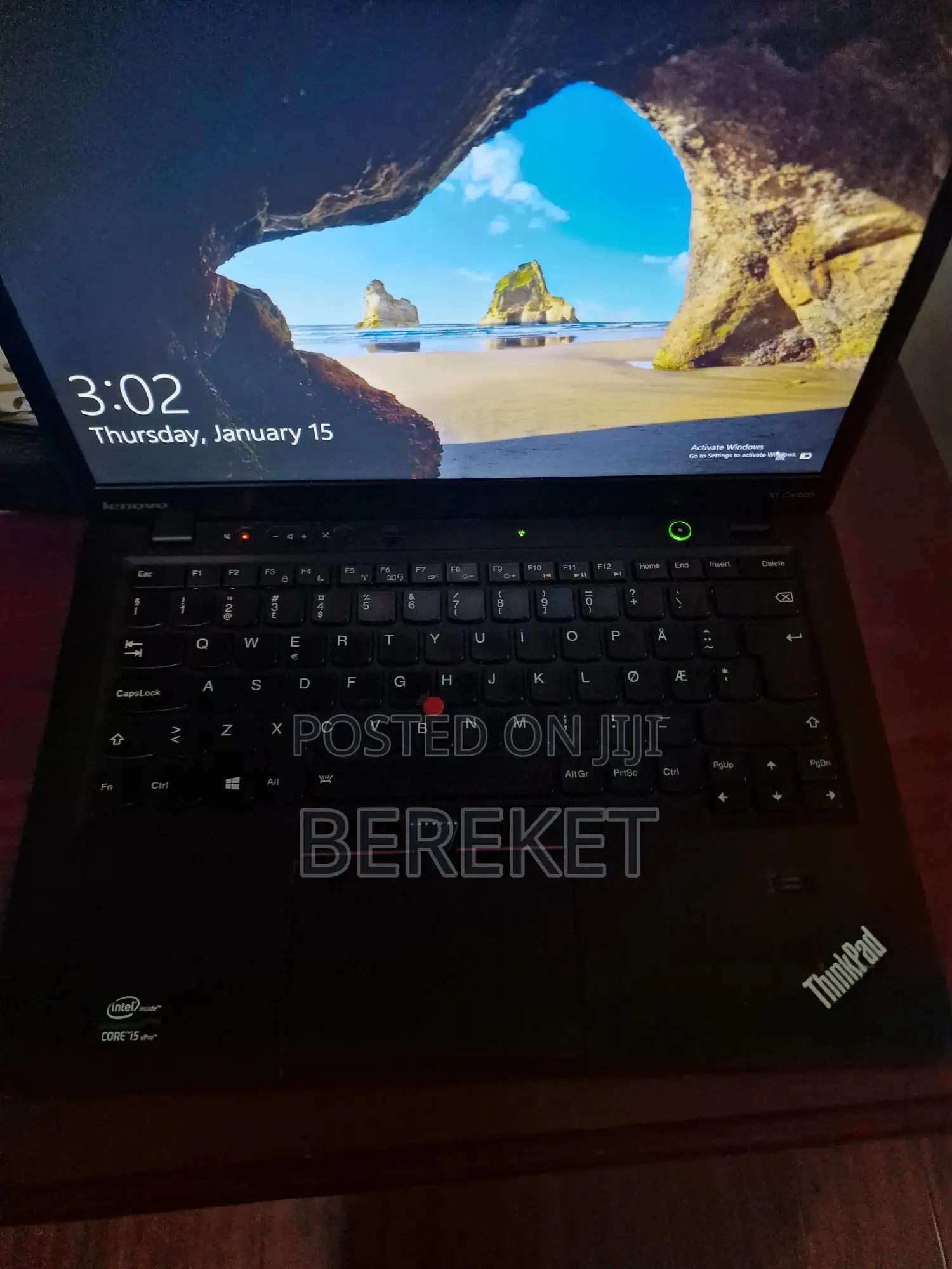 Laptop Lenovo ThinkPad X1 Carbon 8GB Intel Core I5 SSD 256GB
