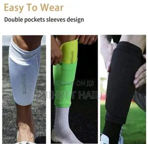 Soccer Shin Guards Double Layer Soccer Leg Warmers, Designed for S