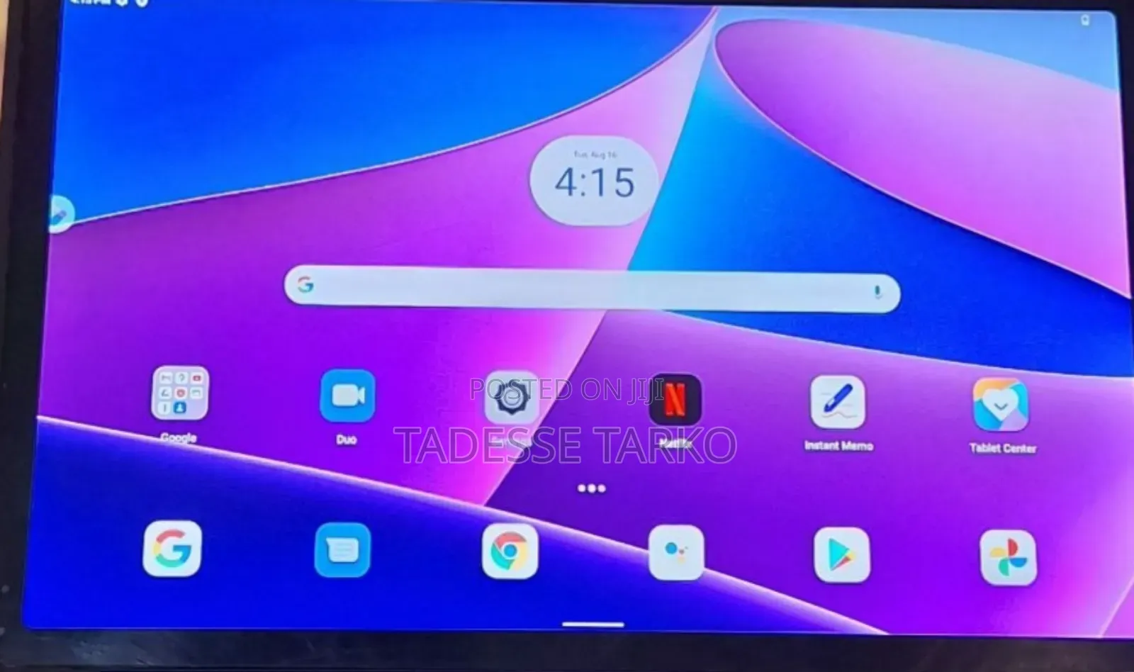 New Lenovo Tab M10 128 GB Black