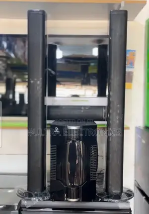 Dynamic-Branded Home Theater System, Including Two Tall Speakers