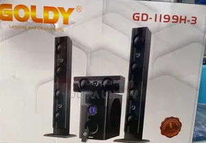 Goldy Gd-1199h-3 Home Speaker System. Supports Usb/Sd Card Function
