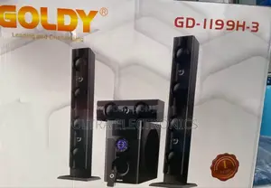 Goldy Gd-1199h-3 Home Speaker System. Supports Usb/Sd Card Function