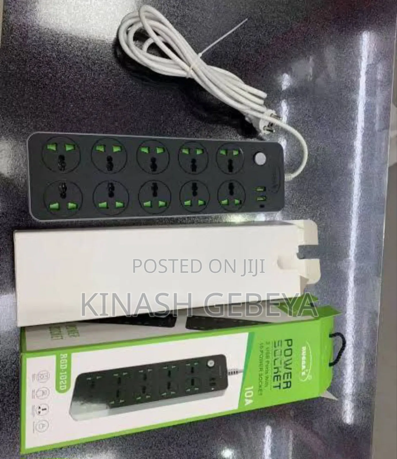 Ruggas High Quality Power Socket Adapter